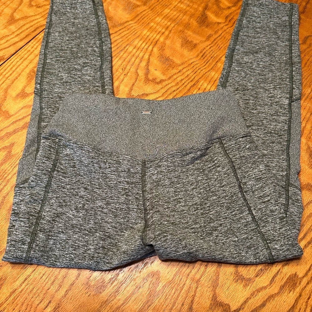 Pink Legging Gray Color Size Medium